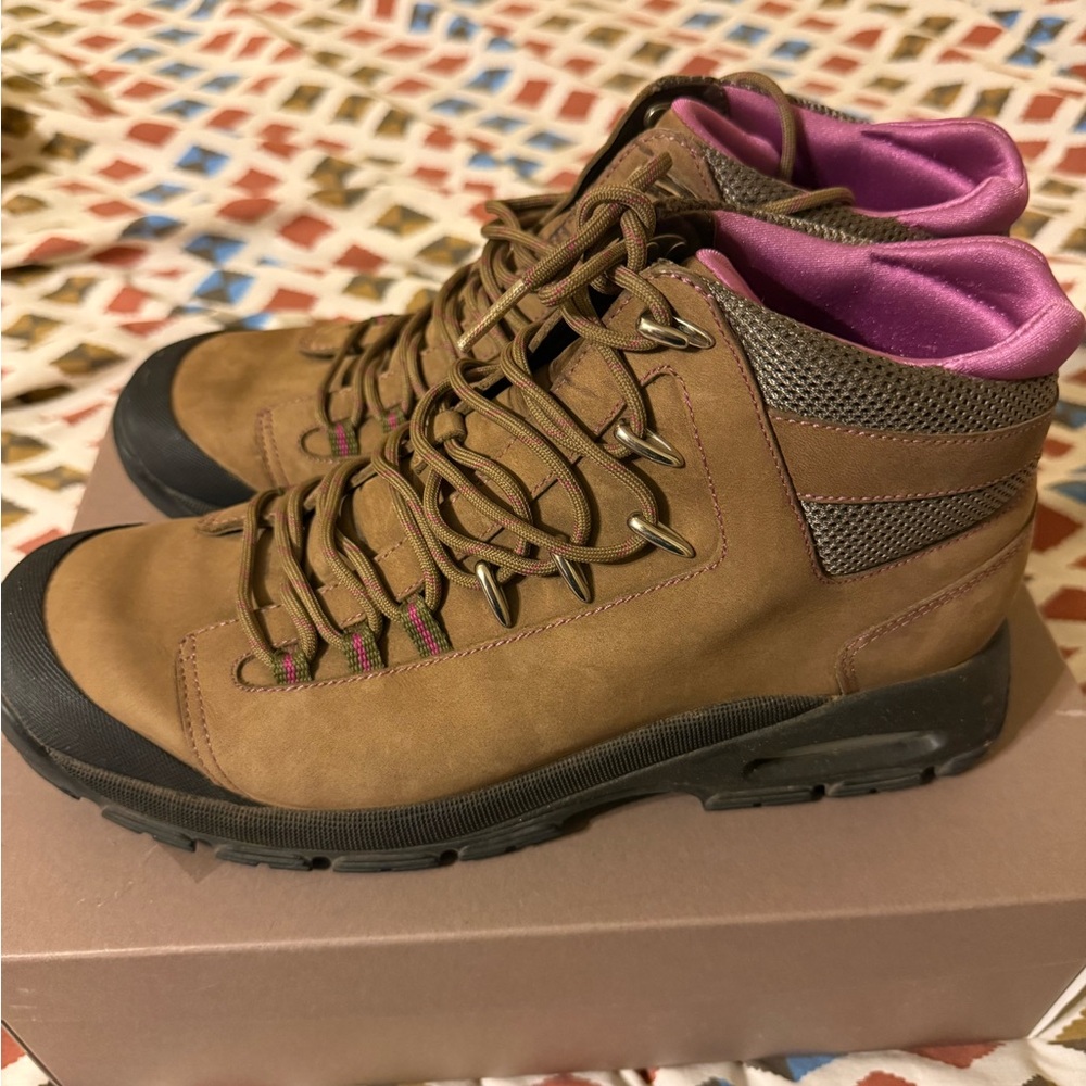 Cole Haan Brown and Purple Women's Hiking Boots